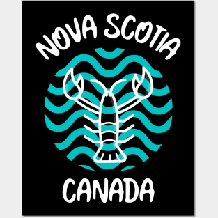 Nova Scotia, Canada Lobster Posters and Art
